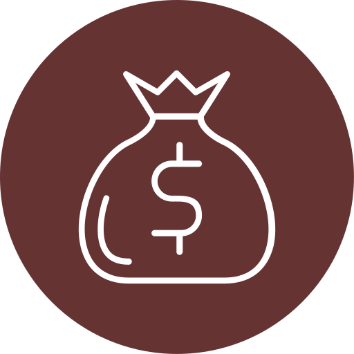 Money bag Generic Flat icon