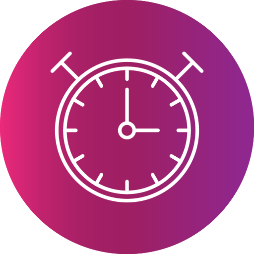 Clock Generic Flat Gradient icon