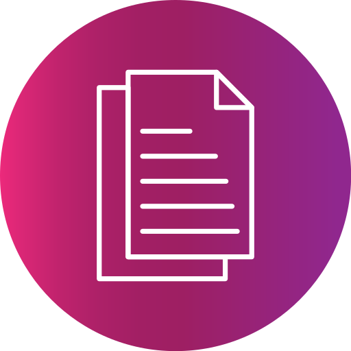 Document Generic Flat Gradient icon