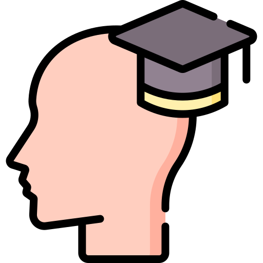 gorro de graduación icono gratis