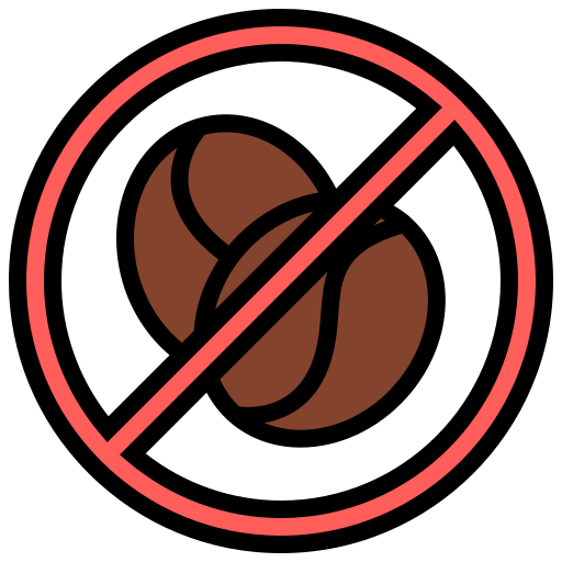 No caffeine Generic Outline Color icon