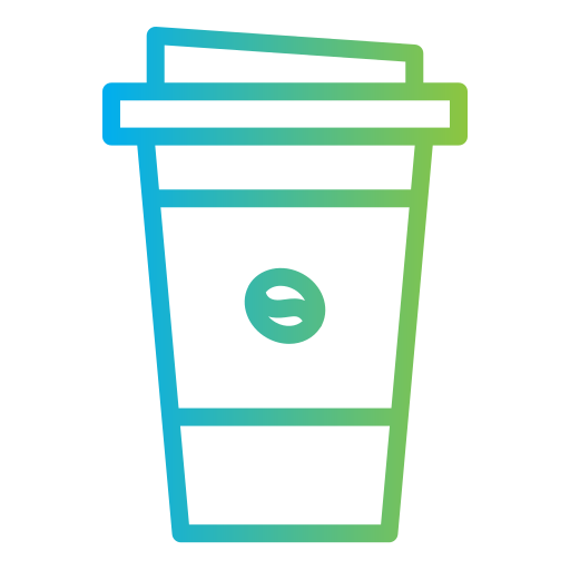 vaso de papel icono gratis