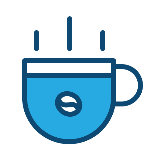 café caliente icono gratis