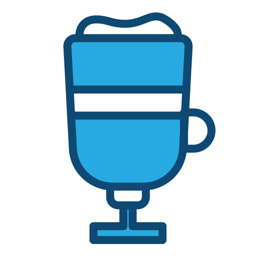 Latte macchiato free icon