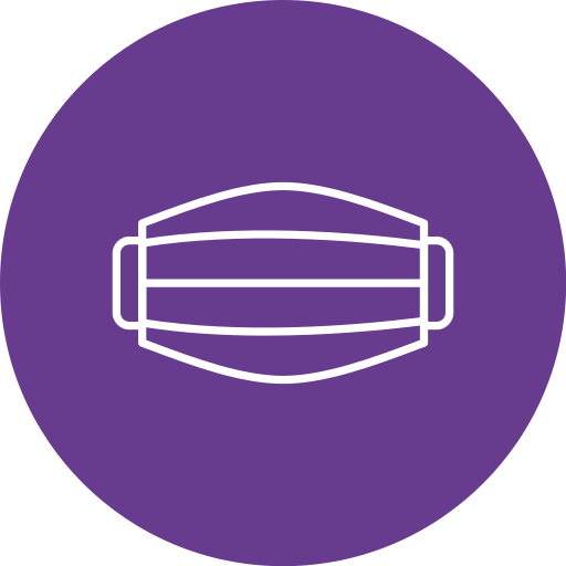 Face mask Generic Flat icon