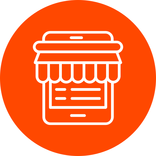 tienda online icono gratis