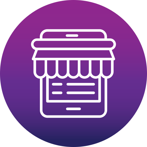 tienda online icono gratis