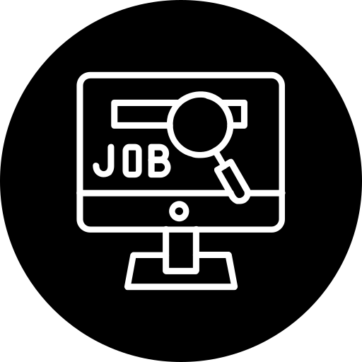 Job search Generic Glyph icon