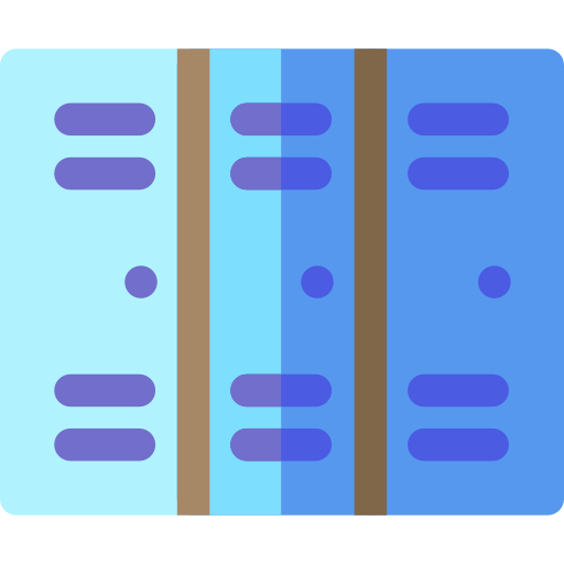 casilleros icono gratis