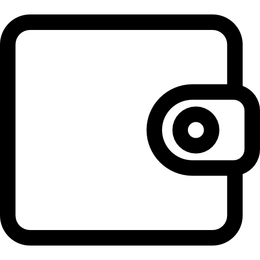 billetera icono gratis