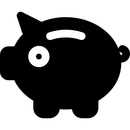 tirelire Icône gratuit