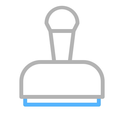 estampilla icono gratis