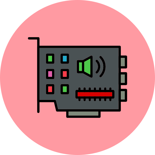 Sound card free icon Sound card free icon
