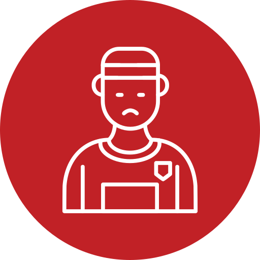 delincuente icono gratis