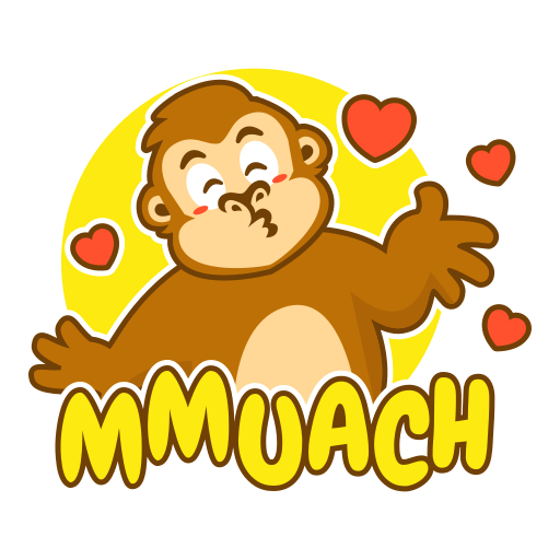 embrasser gratuit sticker