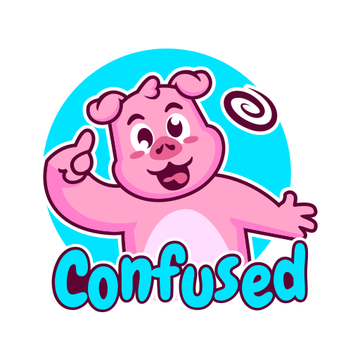 confuso grátis figurinha