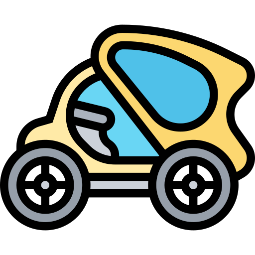 Smart car free icon