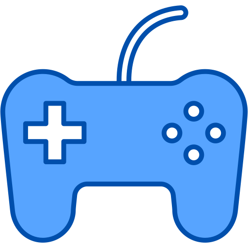 Game controller Generic Blue icon