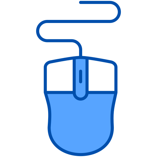 Mouse Generic Blue icon