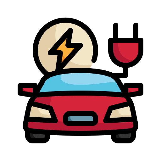 Car Generic Outline Color icon