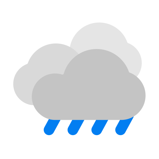 lluvia pesada icono gratis