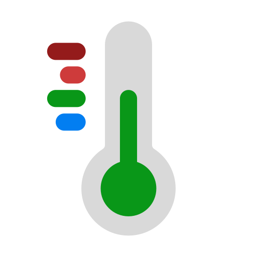 lectura de temperatura icono gratis