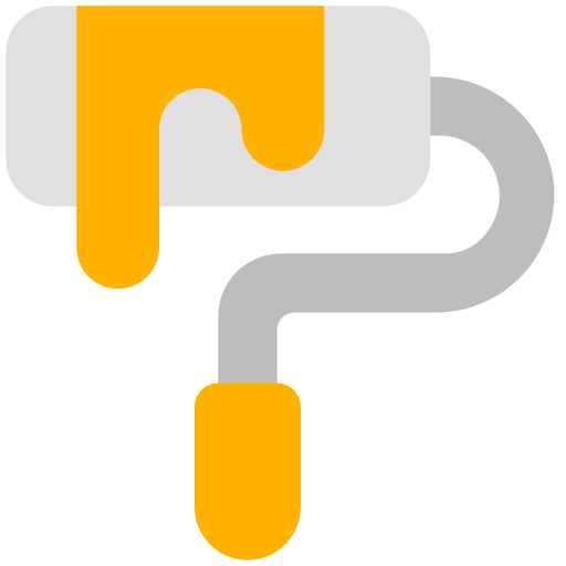 Paint roller free icon