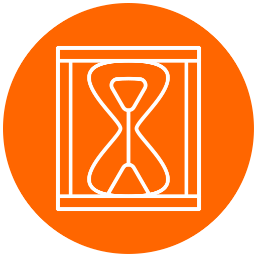 reloj de arena icono gratis