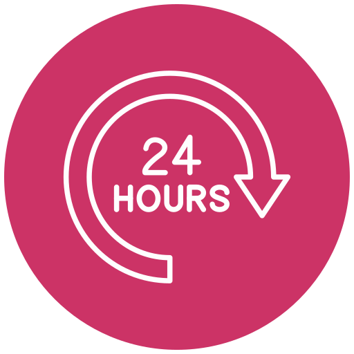 24 hours Generic Flat icon