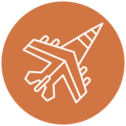 Jet plane Generic Flat icon