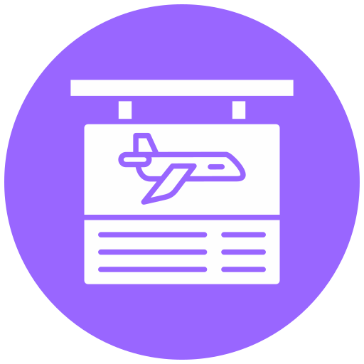 Flight information Generic Mixed icon