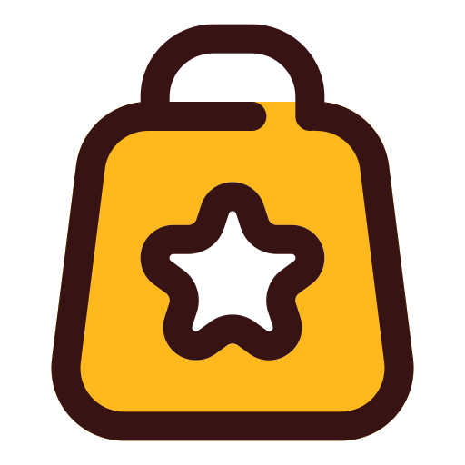 bolsa de compras grátis ícone