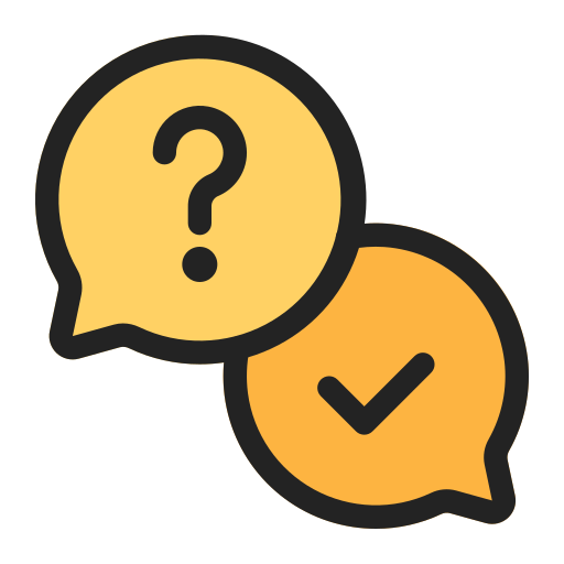 Question Generic Outline Color icon