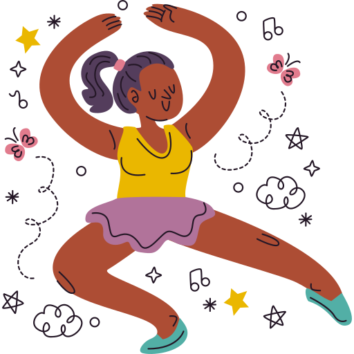 Dance free sticker Dance free sticker