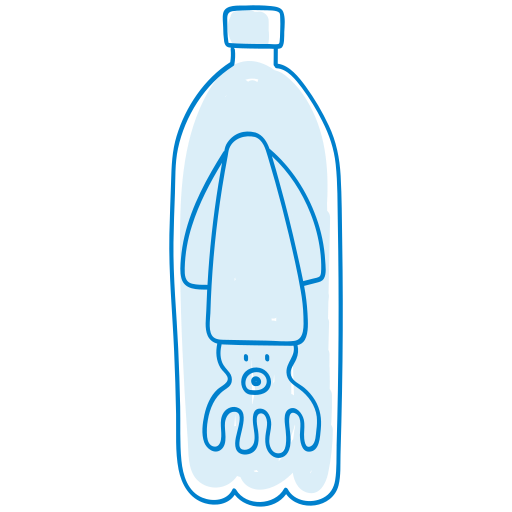 plastikflasche kostenlos Sticker