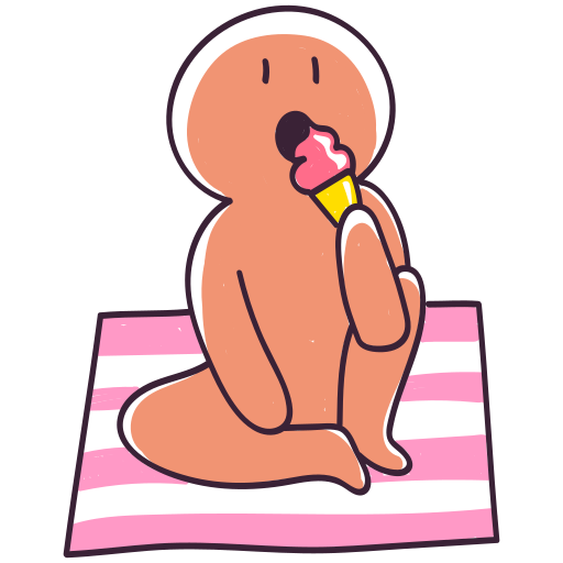 Picnic free sticker Picnic free sticker
