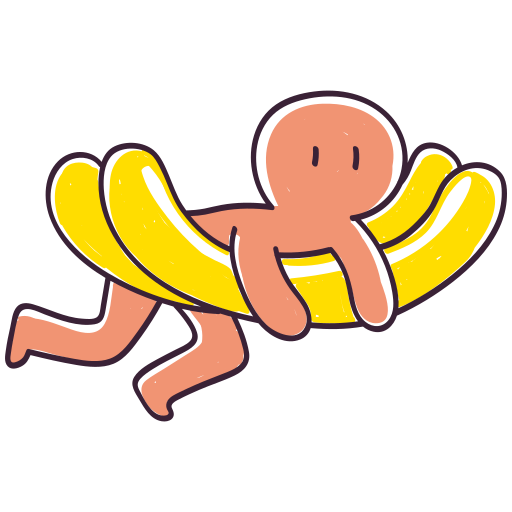 수영 무료 스티커