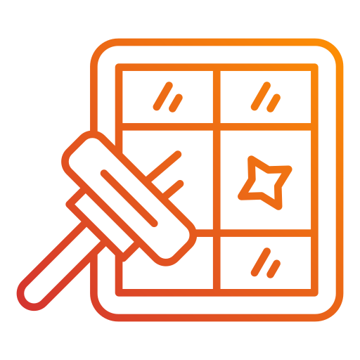 limpieza de ventanas icono gratis