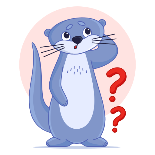 otter kostenlos Sticker otter kostenlos Sticker