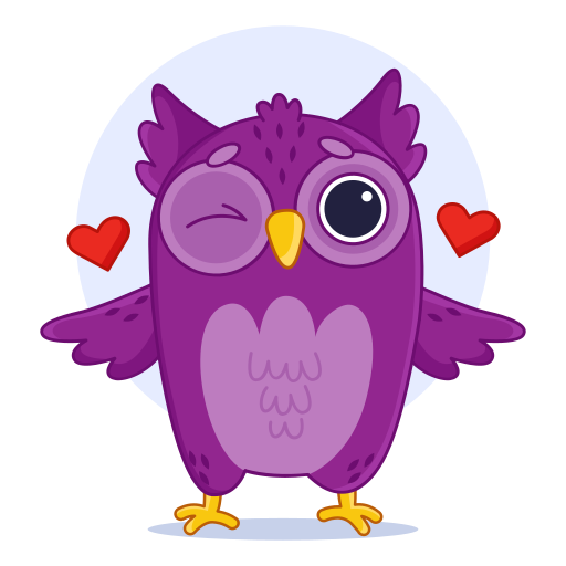 chouette gratuit sticker
