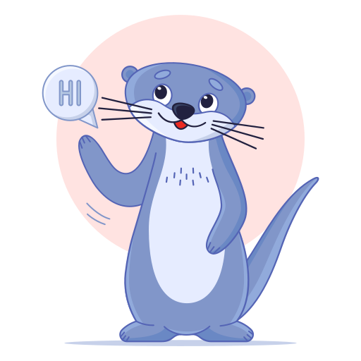 otter kostenlos Sticker otter kostenlos Sticker