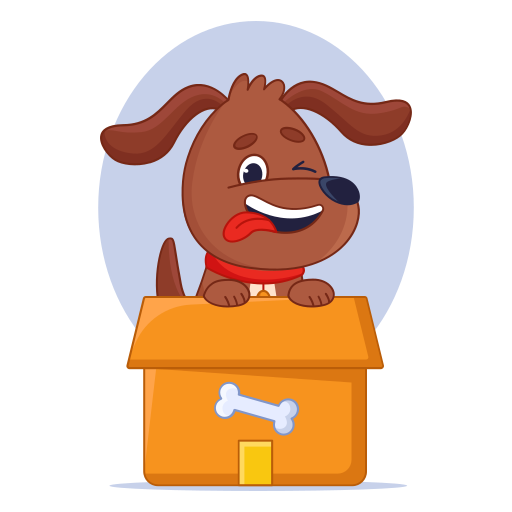 cão grátis figurinha cão grátis figurinha