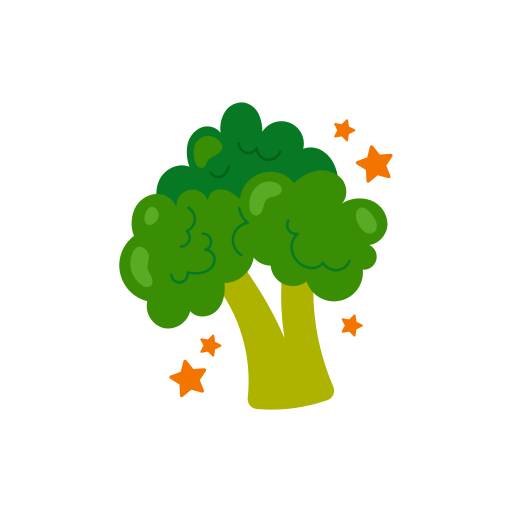 brokkoli kostenlos Sticker