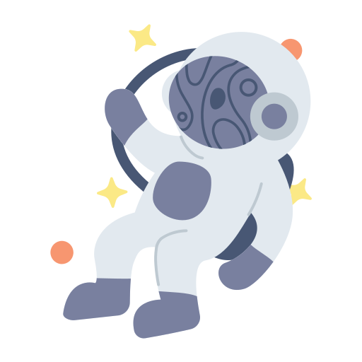 astronauta gratis sticker