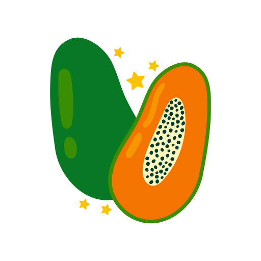 papaye gratuit sticker
