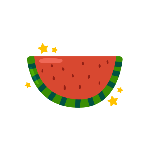 pastèque gratuit sticker