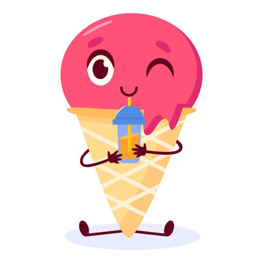 sorvete grátis figurinha