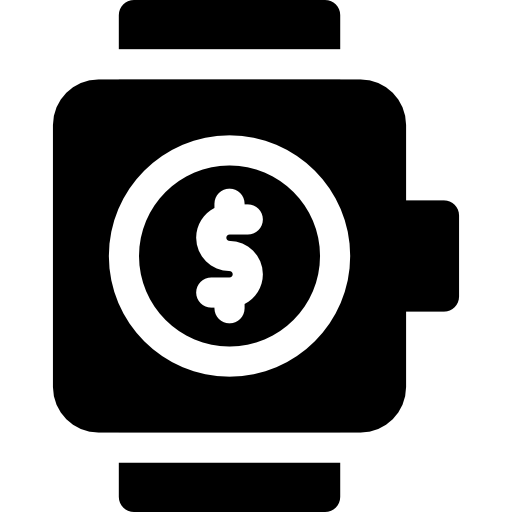 montre intelligente Icône gratuit