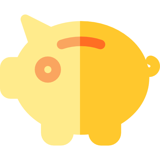 Piggy bank free icon