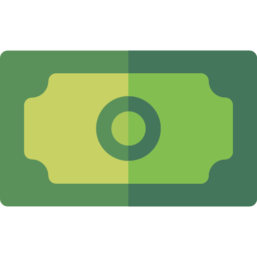 Cash Basic Rounded Flat Icon